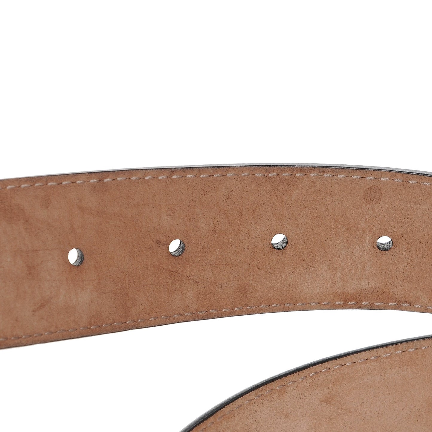 Calfskin Interlocking G 37mm Belt 80 32 Nut Brown