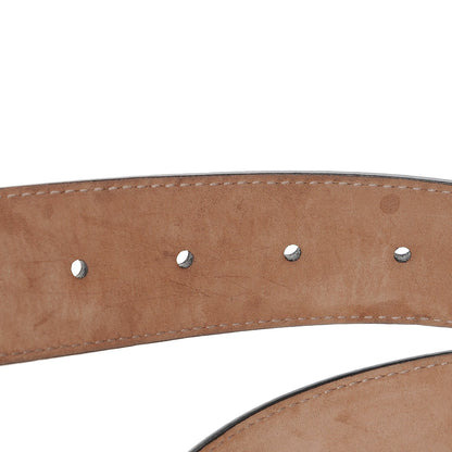 Gucci Calfskin Interlocking G 37mm Belt 80 32 Nut Brown 5 of 7