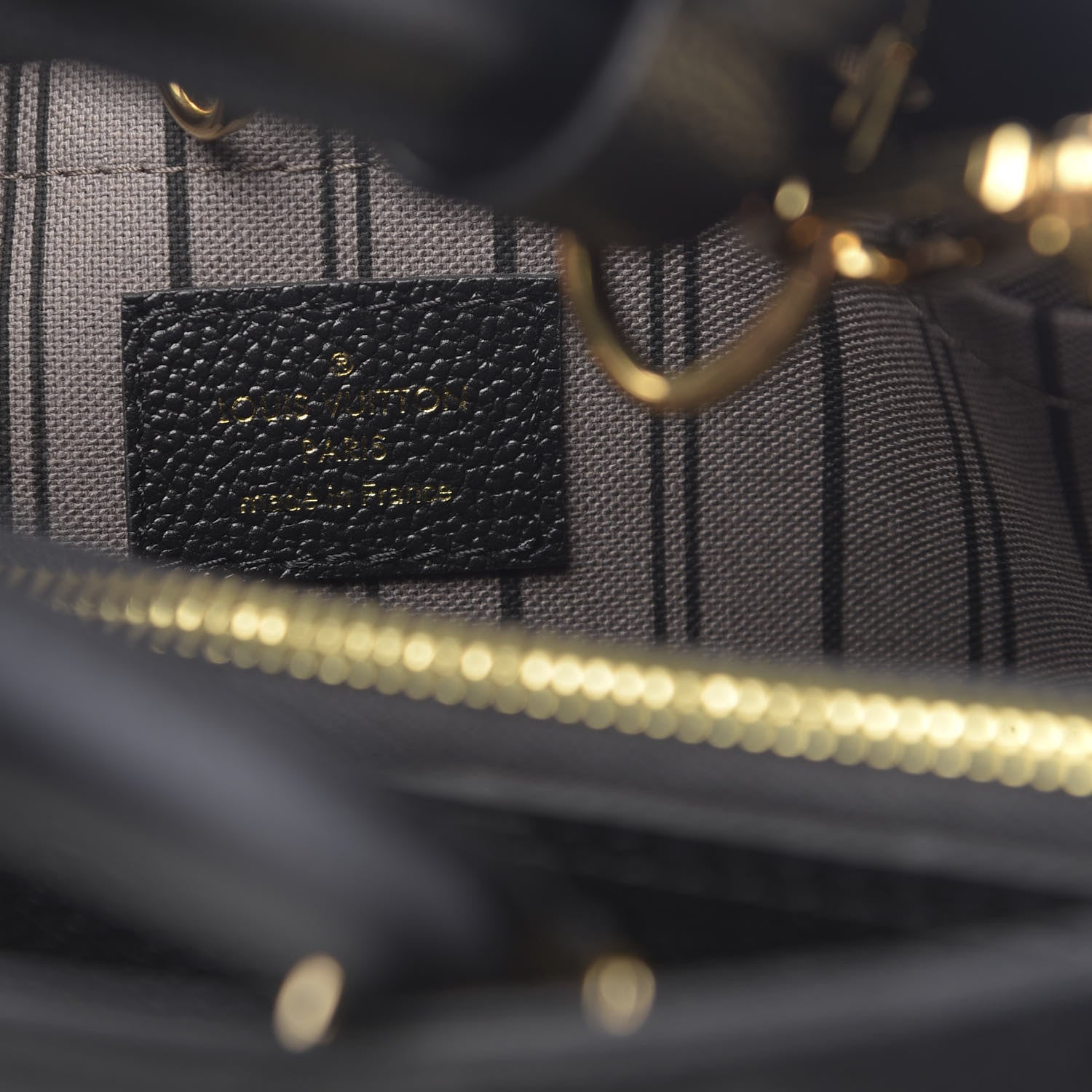 Louis Vuitton Empreinte Montaigne BB Black 6 of 9