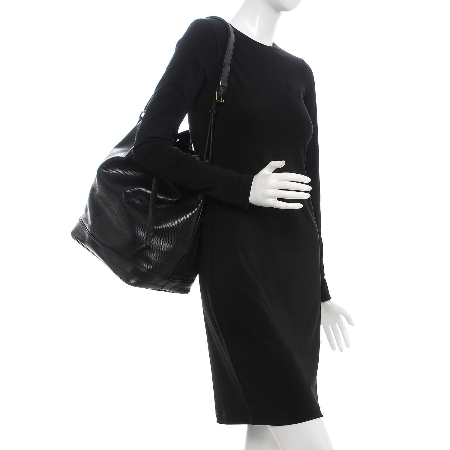 Louis Vuitton Epi Noe Black 2 of 13