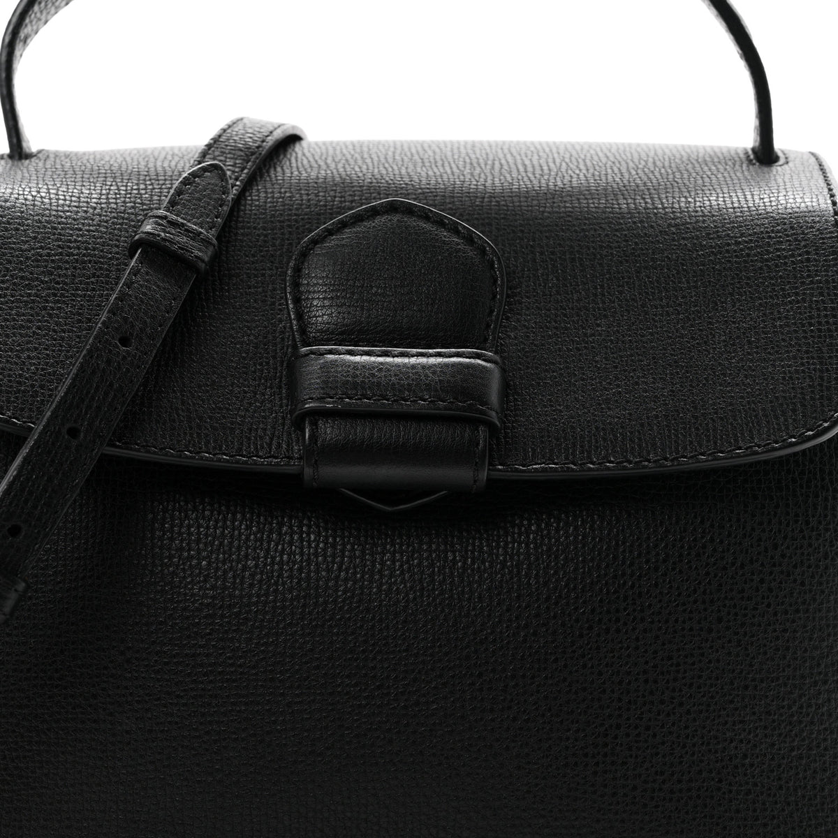 Burberry Derby Calfskin House Check Small Camberley Black 8 of 10