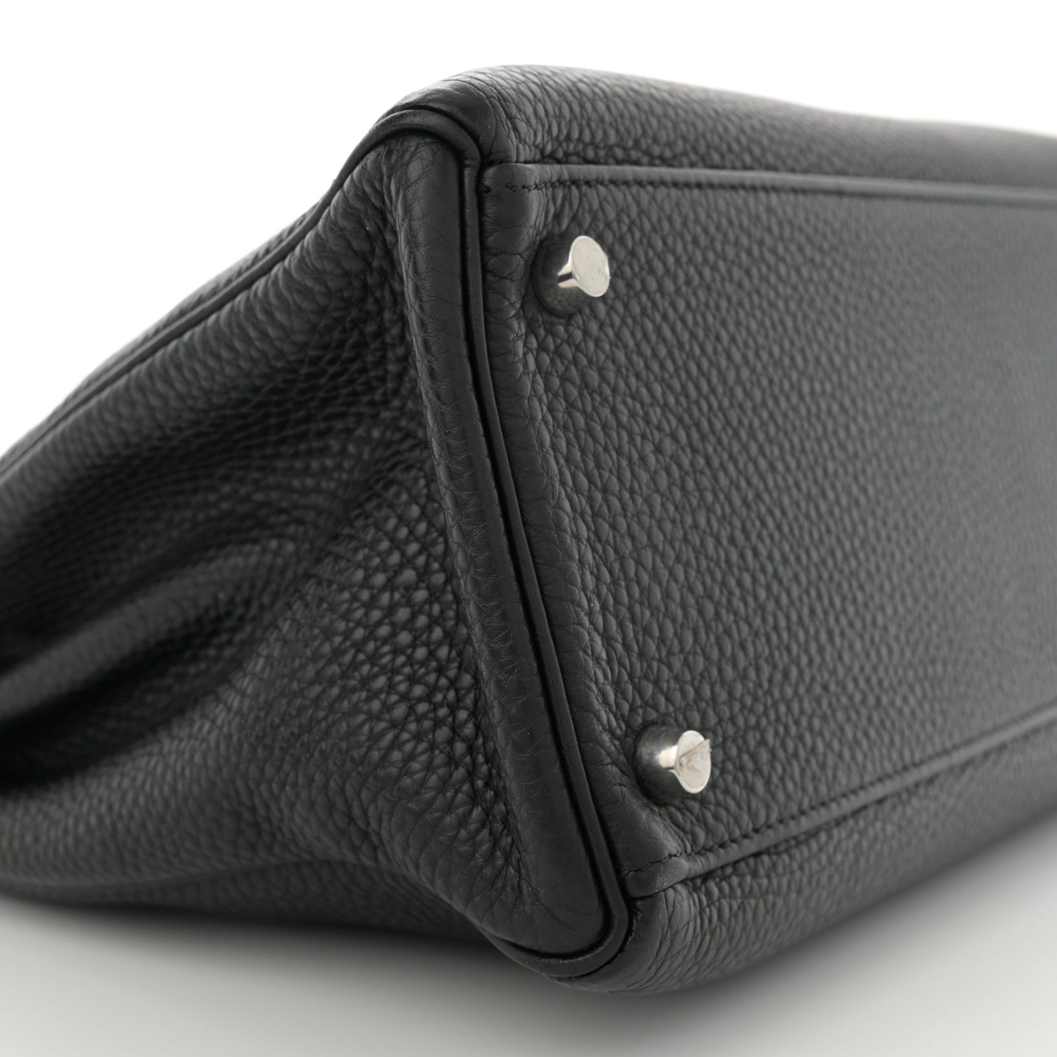 Hermes Togo Kelly Retourne 32 Black 9 of 12
