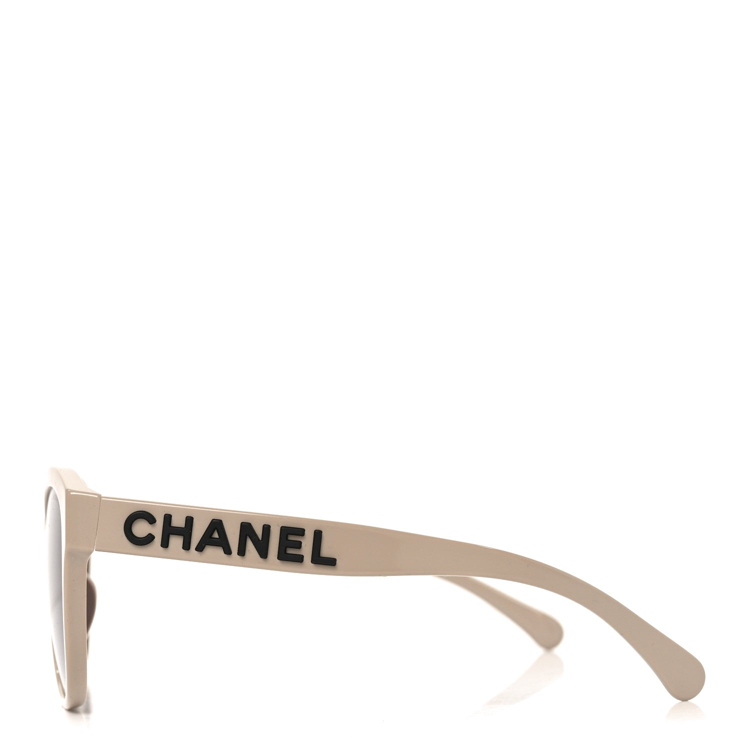 Chanel Acetate Pantos Logo Sunglasses 5458-A Beige 1857305