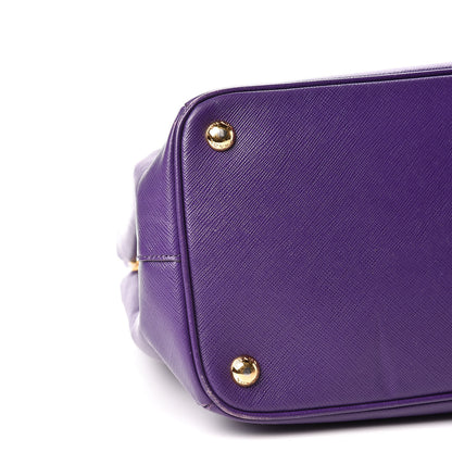 Prada Saffiano Medium Galleria Double Zip Tote Viola 6 of 18
