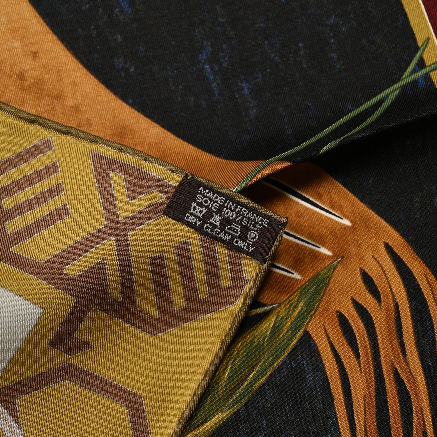 Hermes Silk Wako Ni Scarf 90 Multicolor 3 of 5