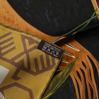 Hermes Silk Wako Ni Scarf 90 Multicolor 3 of 5