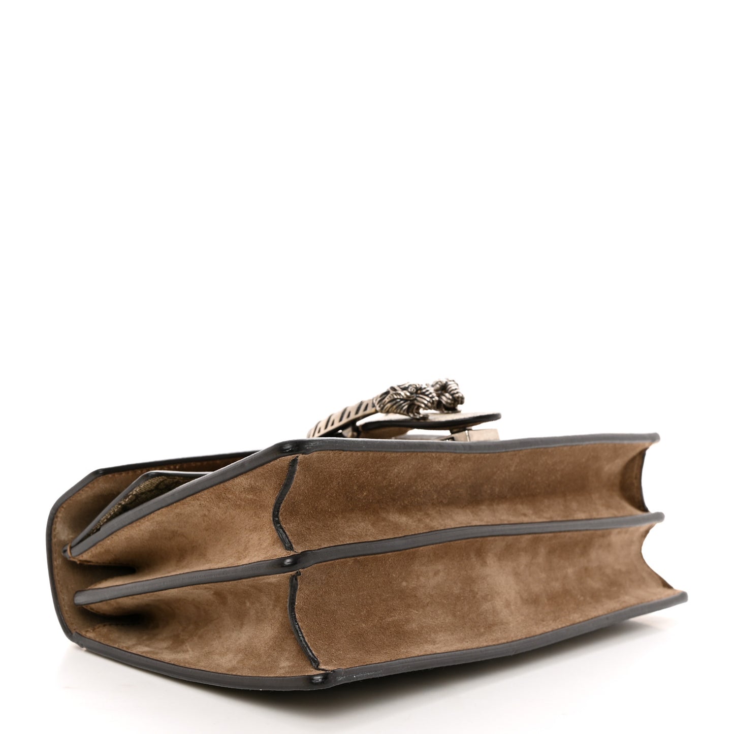 GG Supreme Monogram Small Dionysus Shoulder Bag Taupe