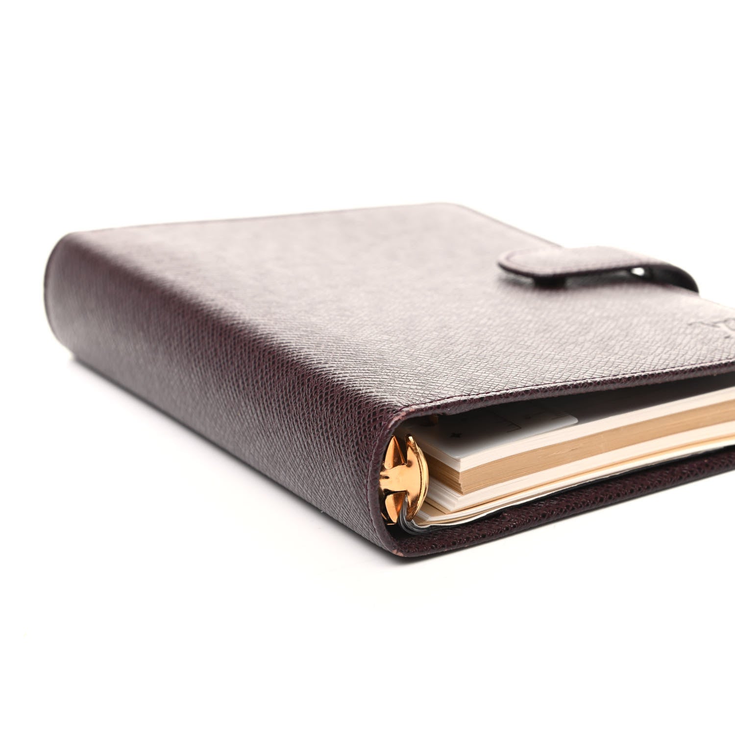 Louis Vuitton Taiga Medium Ring Agenda Cover Acajou 7 of 8