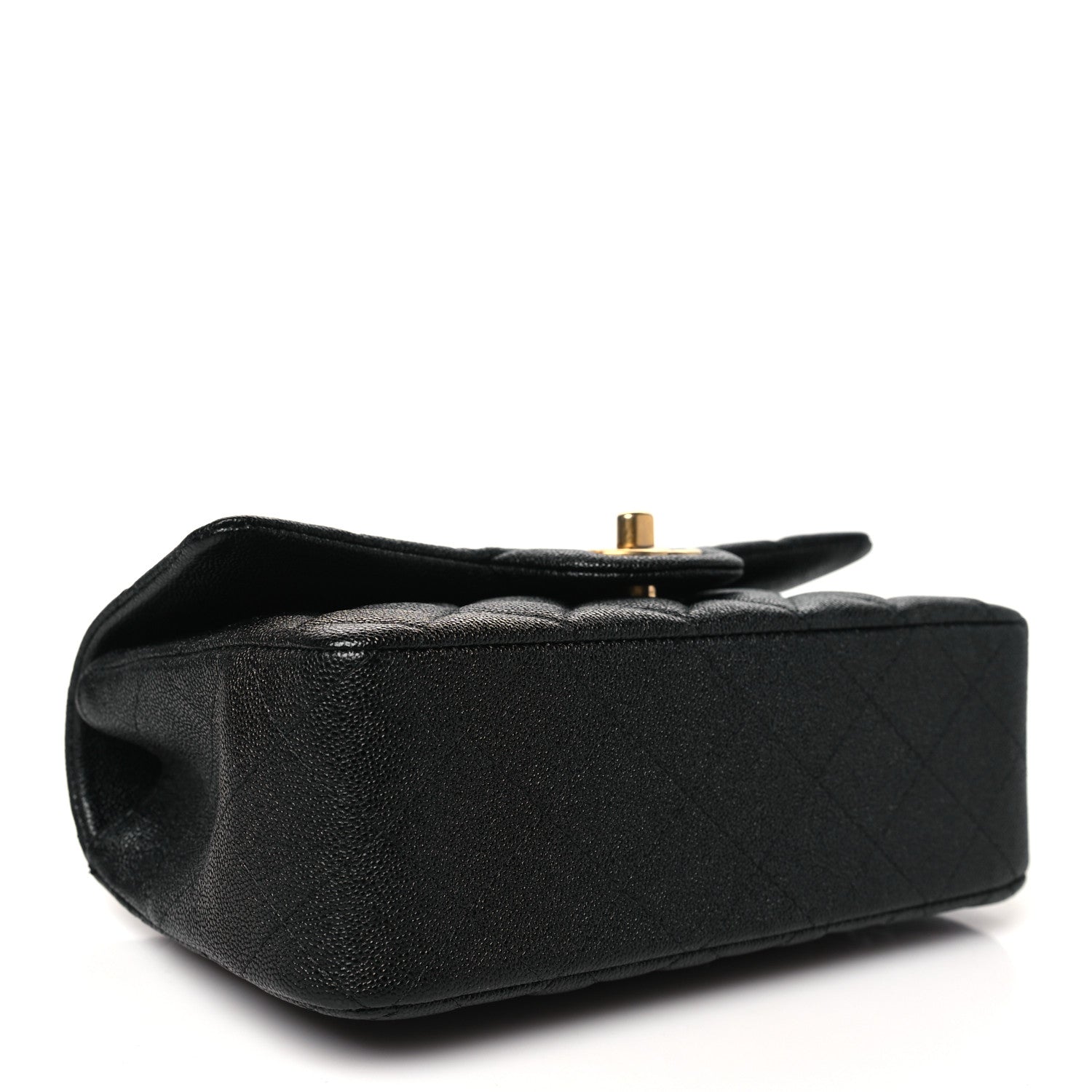Chanel Caviar Quilted Mini Top Handle Rectangular Flap Black 4 of 10