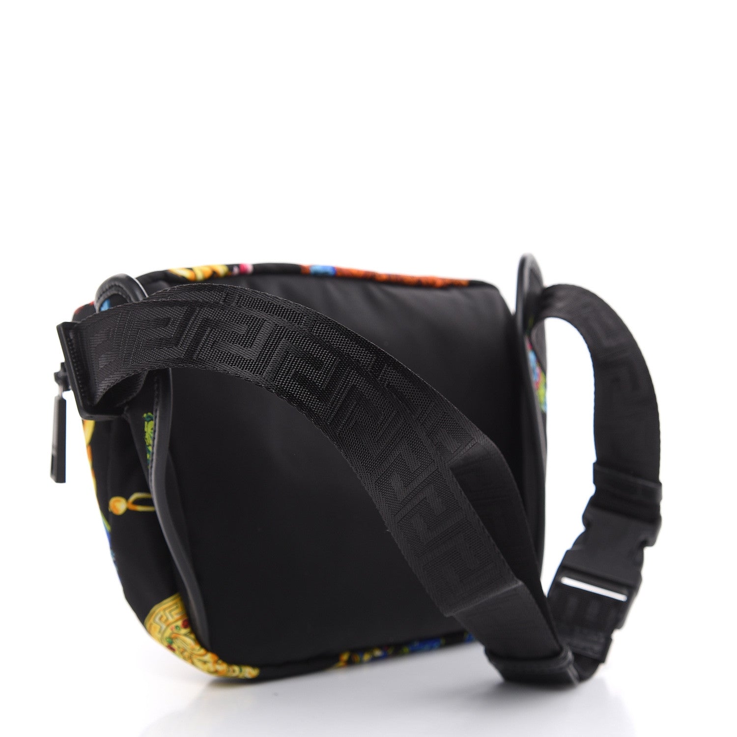 Versace Nylon Marsupio St Catene Medusa Belt Bag Black Multicolor 4 of 9