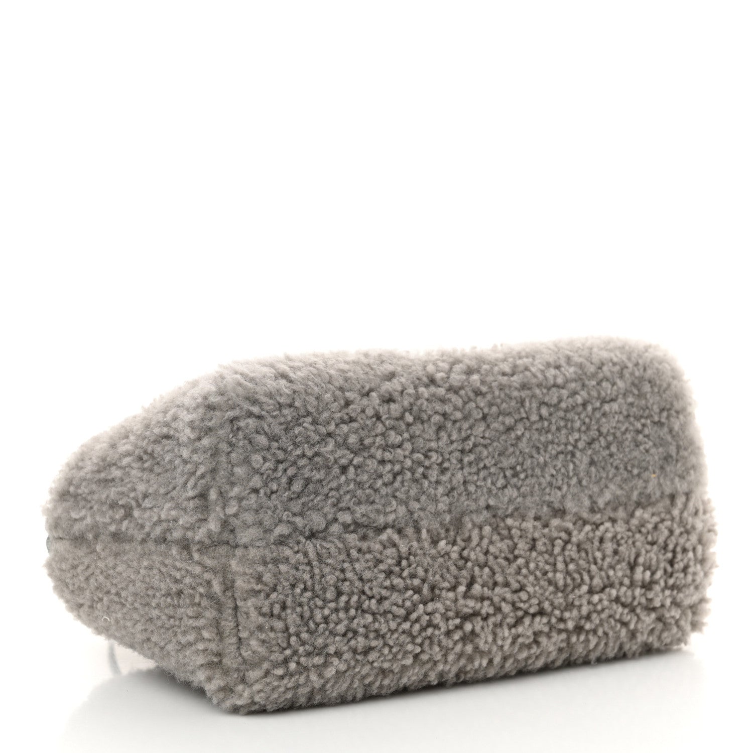 Fendi Sheepskin Vitello King Plexiglass Logo Embroidered Mini By The Way Top Handle Boston Ghiaccio 3 of 9