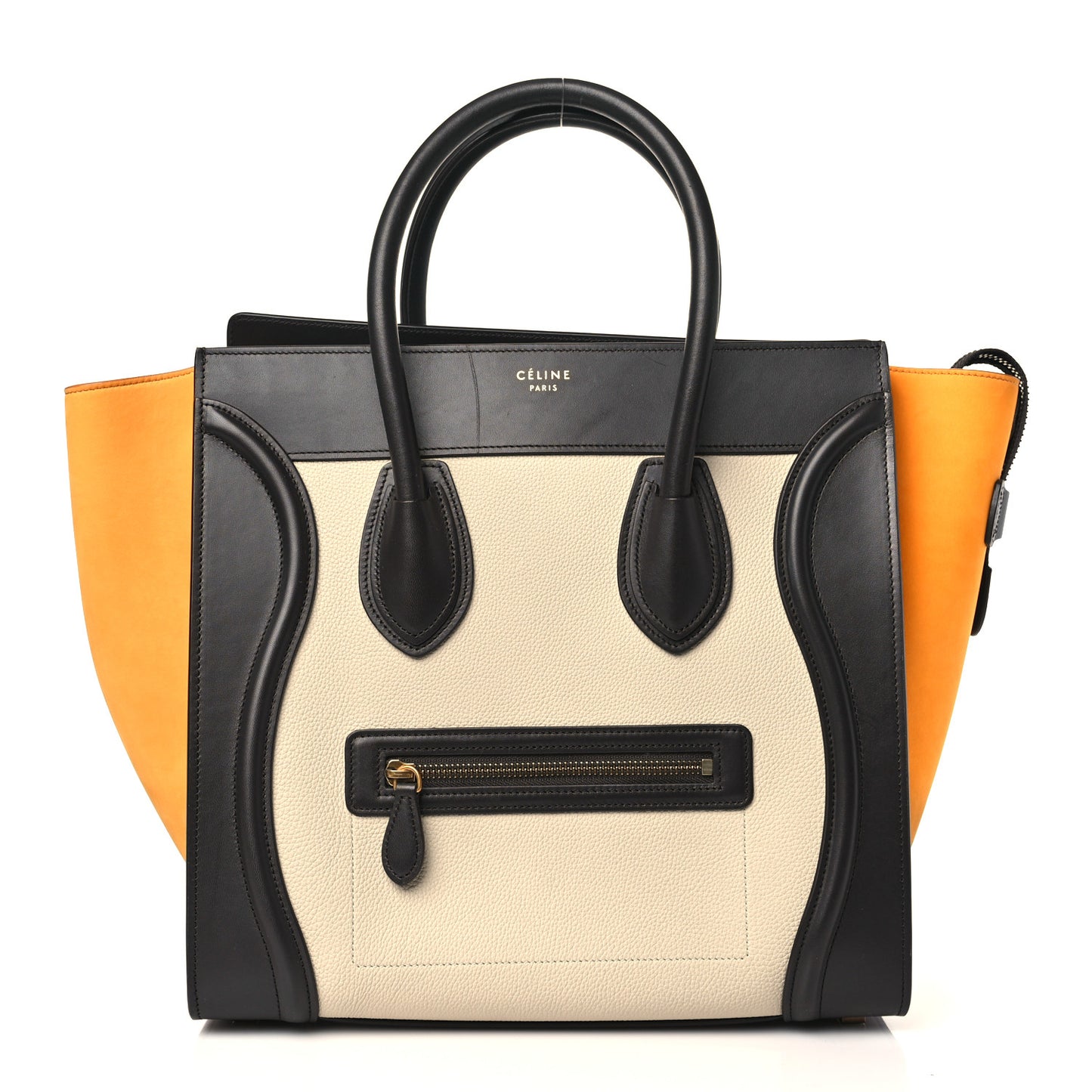 Drummed Calfskin Nubuck Mini Tri-Color Luggage Chalk