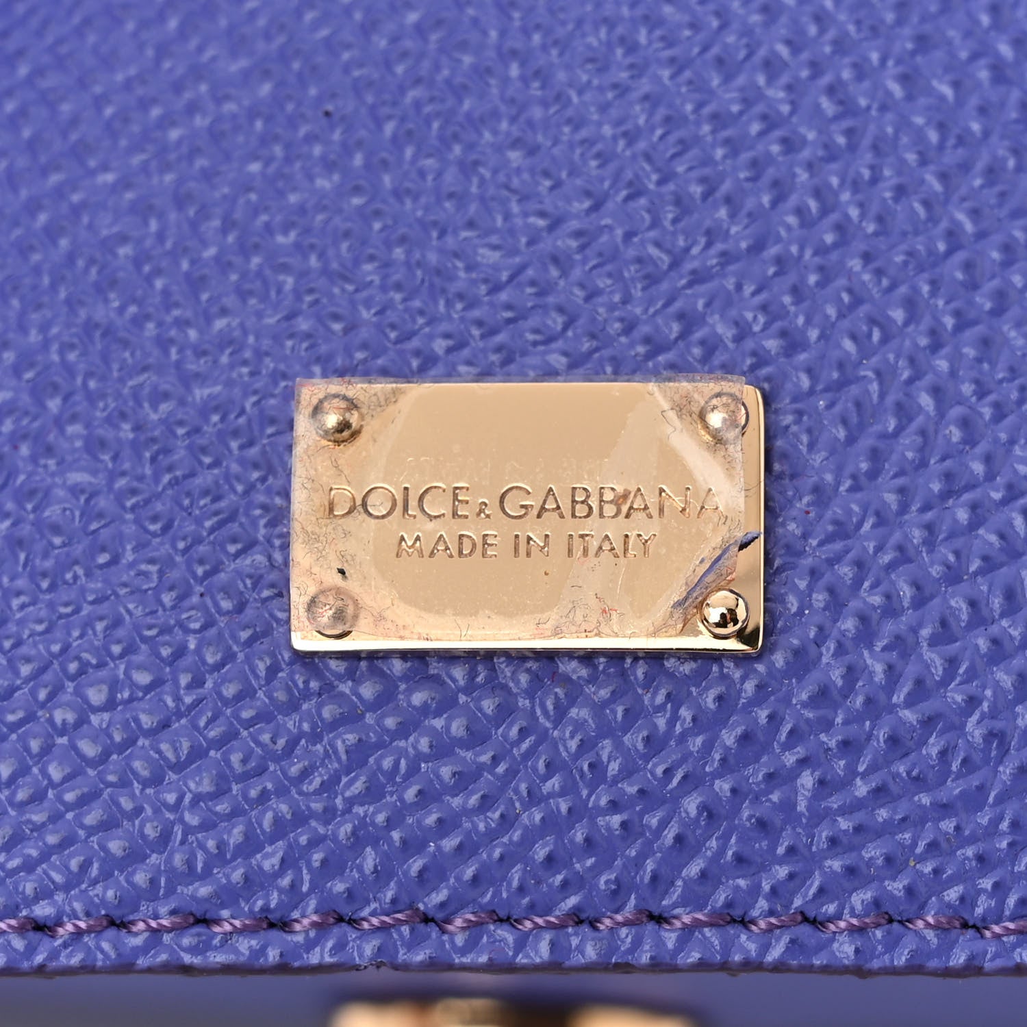 Dolce & Gabbana DOLCE &amp; GABBANA Dauphine Small Miss Sicily Satchel Purple 7 of 12