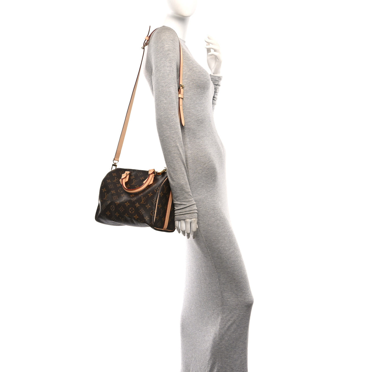 Louis Vuitton Monogram Speedy Bandouliere 25 2 of 10