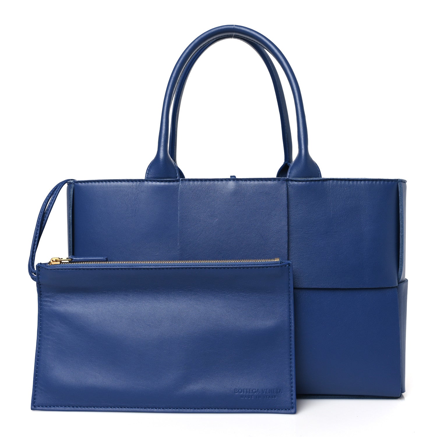 Bottega Veneta Smooth Calfskin Intrecciato Small Arco Tote Cruise 1 of 9