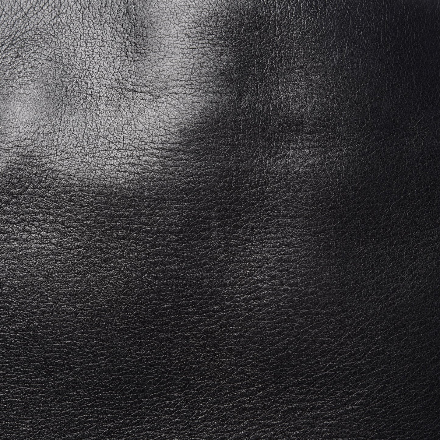 Lambskin Shopping Tote Black