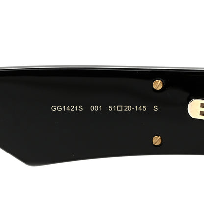 Gucci Acetate Cat Eye Sunglasses GG1421S Black 6 of 8