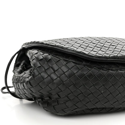 Bottega Veneta Nappa Intrecciato Messenger Bag Black 8 of 10