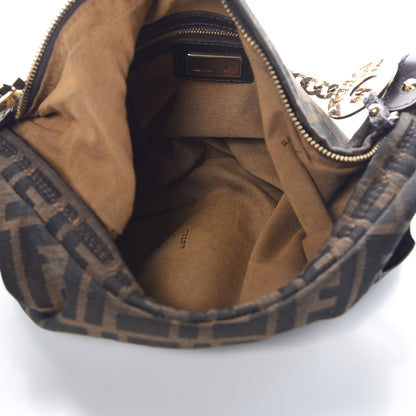 Fendi Zucca Small Chef Chain Hobo Tobacco 5 of 6