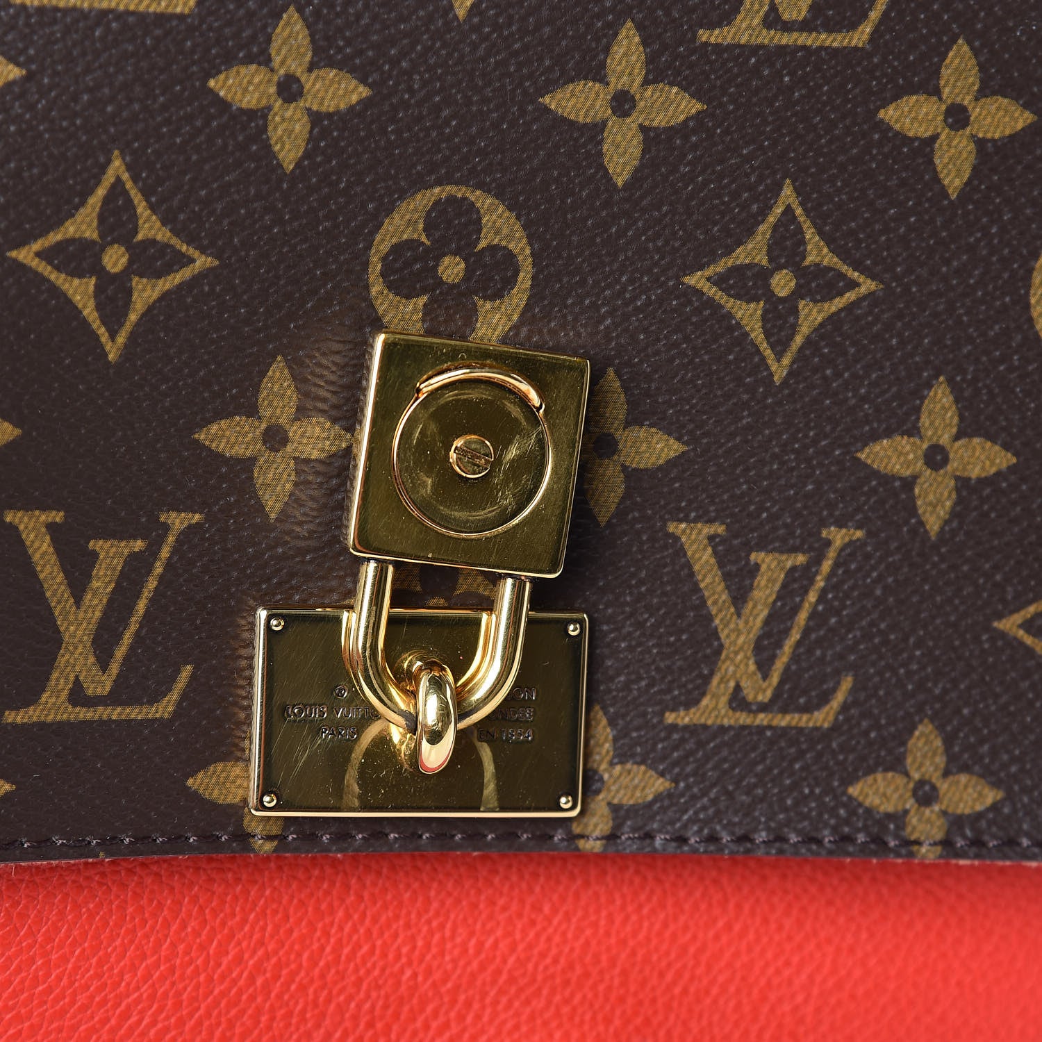 Louis Vuitton Monogram Marignan Coquelicot 10 of 12