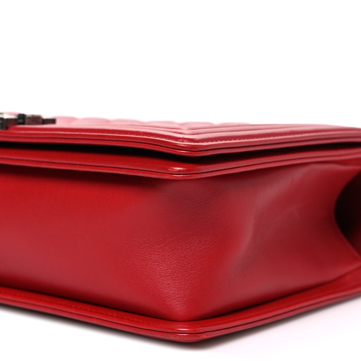 Chanel Lambskin Quilted New Medium Boy Flap Red 10 of 10