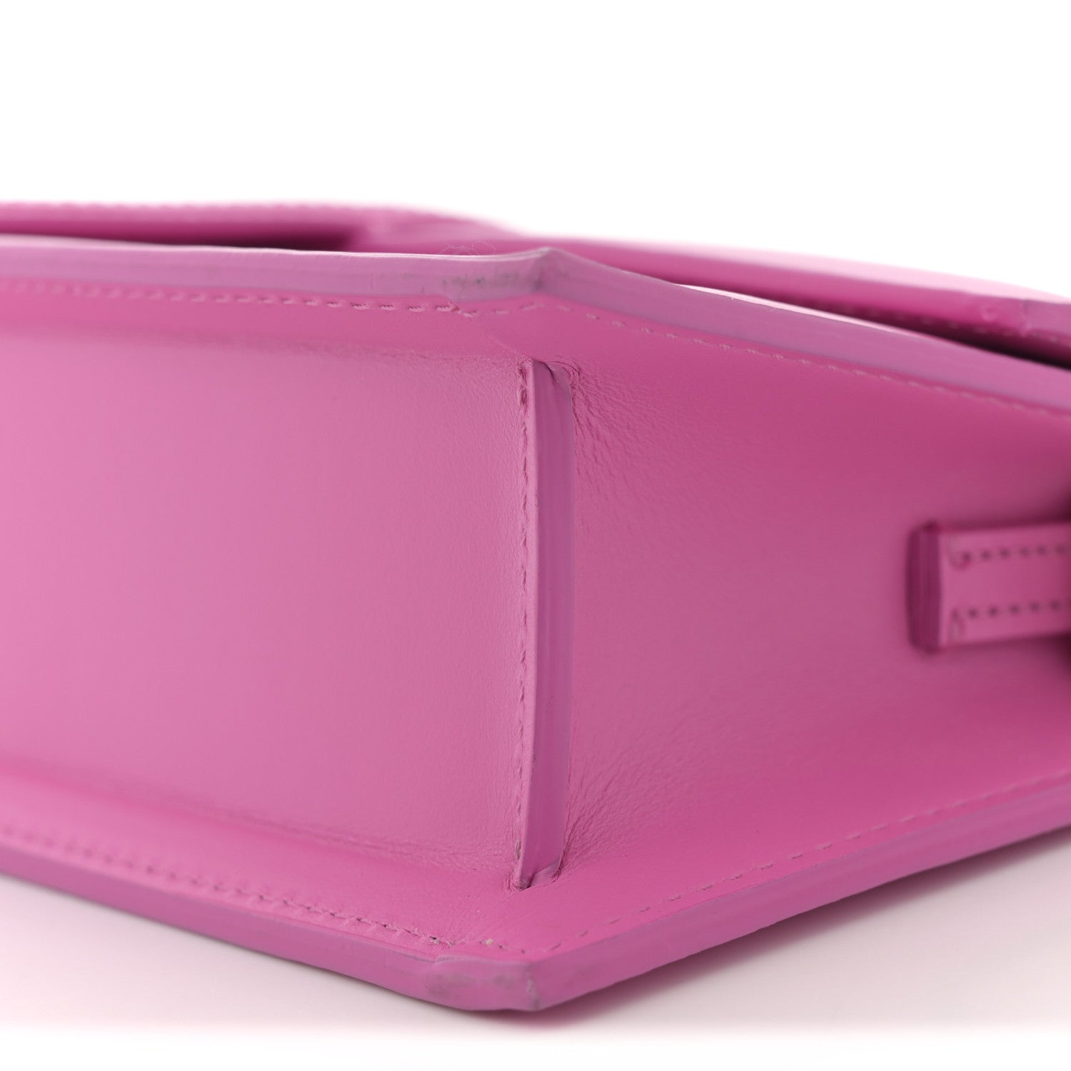 Jacquemus Smooth Calfskin Le Bambino Long Flap Pink 9 of 11