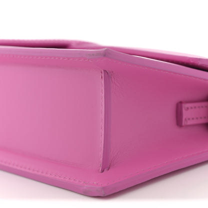 Jacquemus Smooth Calfskin Le Bambino Long Flap Pink 9 of 11
