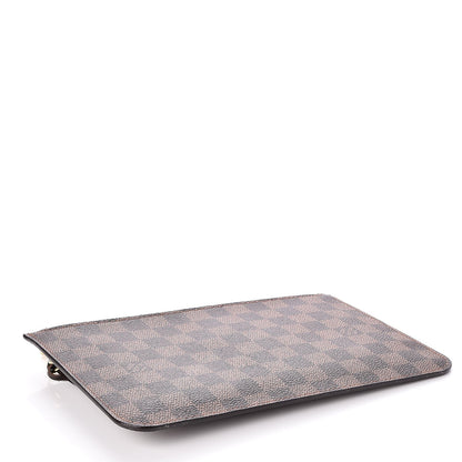 Louis Vuitton Damier Ebene Neverfull MM GM Pochette Rose Ballerine 4 of 8