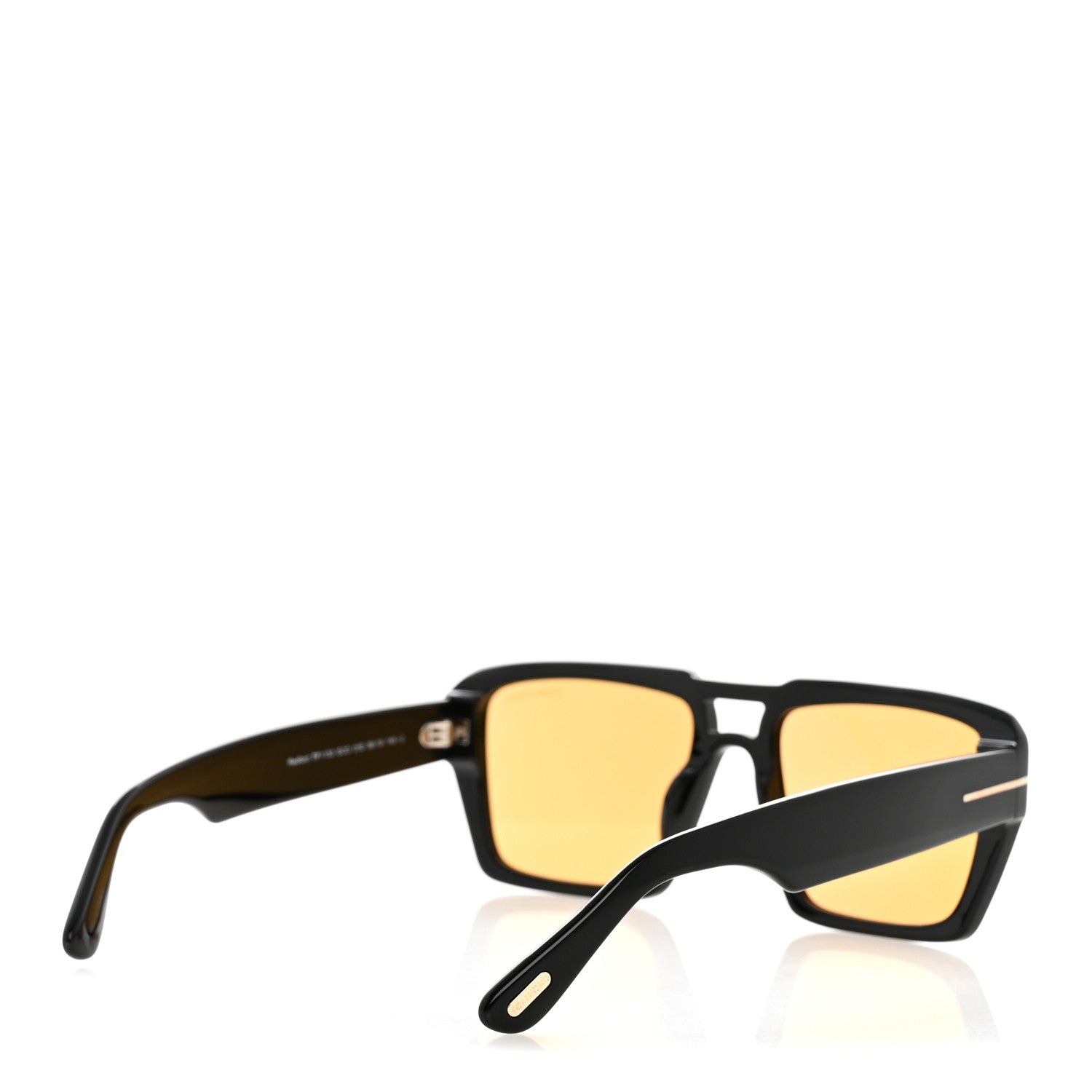 Tom Ford Acetate Redford Sunglasses TF1153 Shiny Black Brown 4 of 9