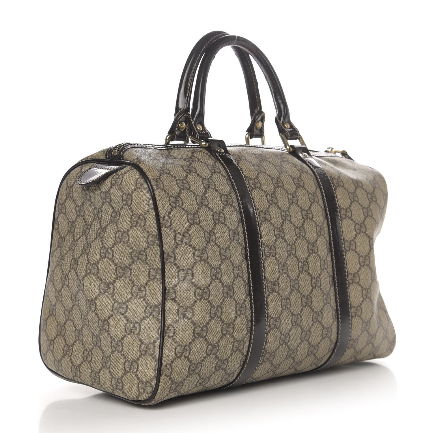 Gucci GG Plus Monogram Medium Joy Boston Dark Brown 3 of 13