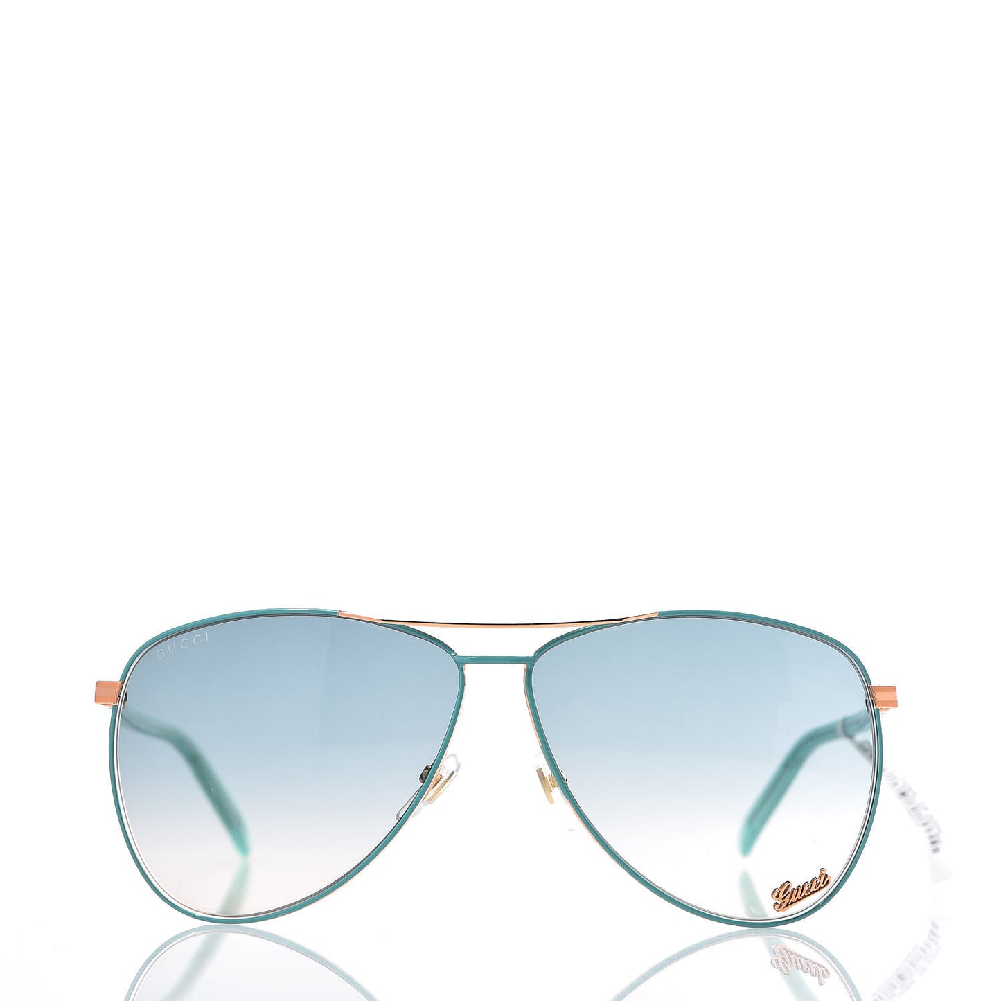 Aviator GG0502S Sunglasses Green