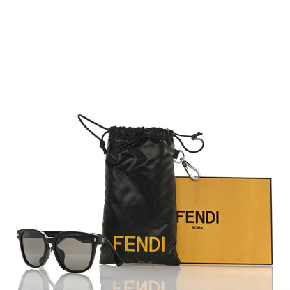 Fendi Square Sunglasses FE40001U Black 8 of 8