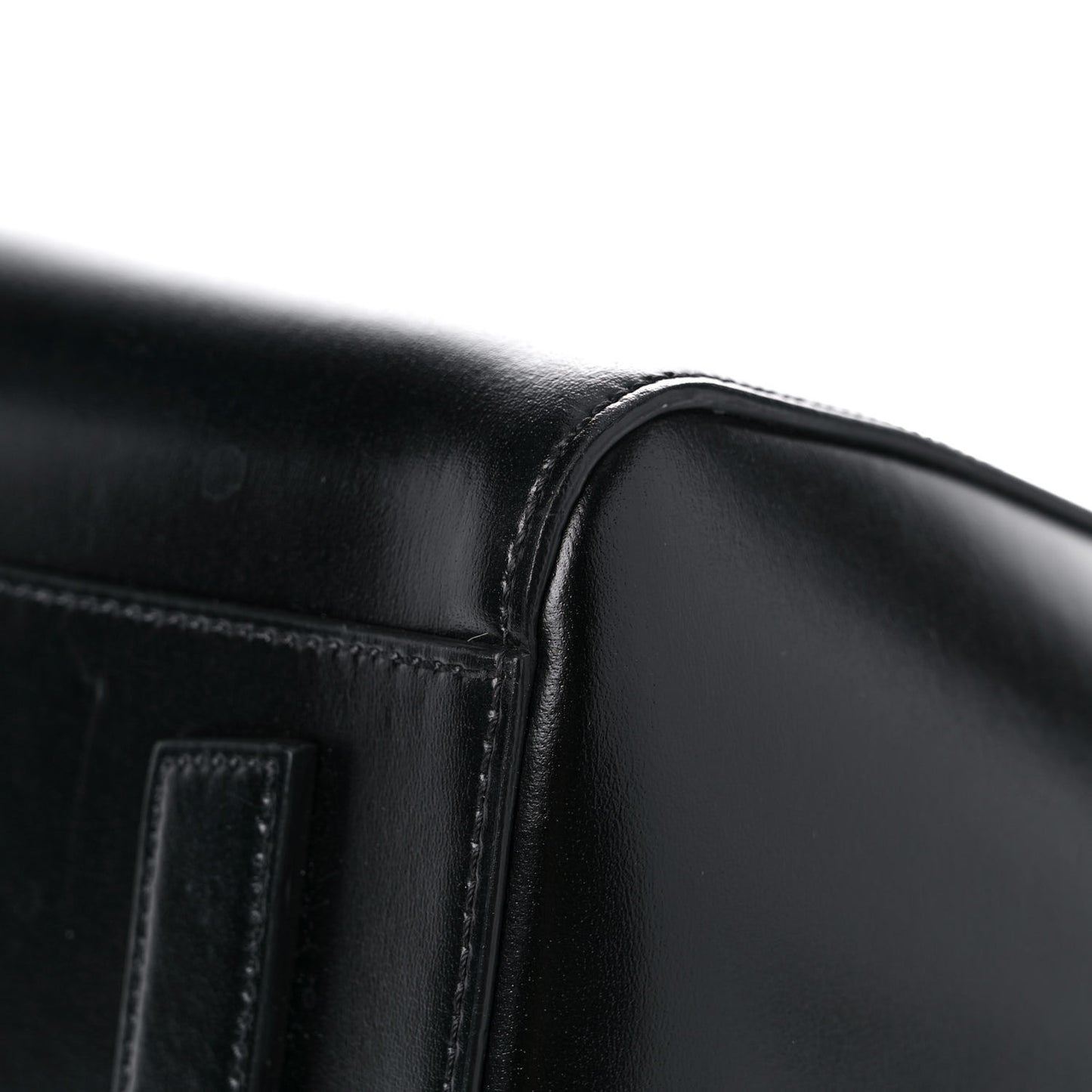 Shiny Lord Calfskin Medium Antigona Black
