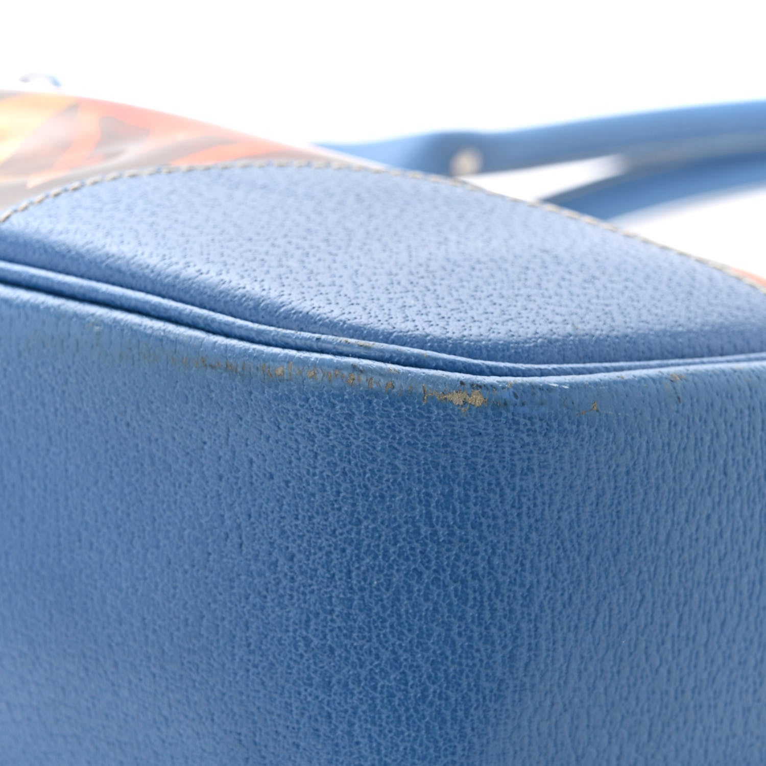 Prada Vinyl Calfskin Tote Multicolor 18 of 23