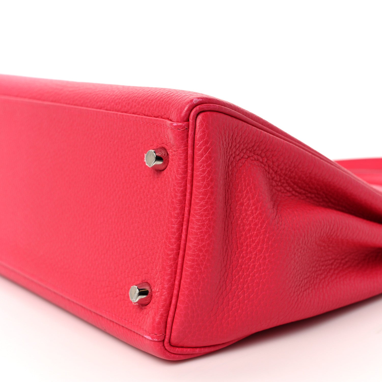Hermes Taurillon Clemence Kelly Retourne 32 Rose Extreme 8 of 11