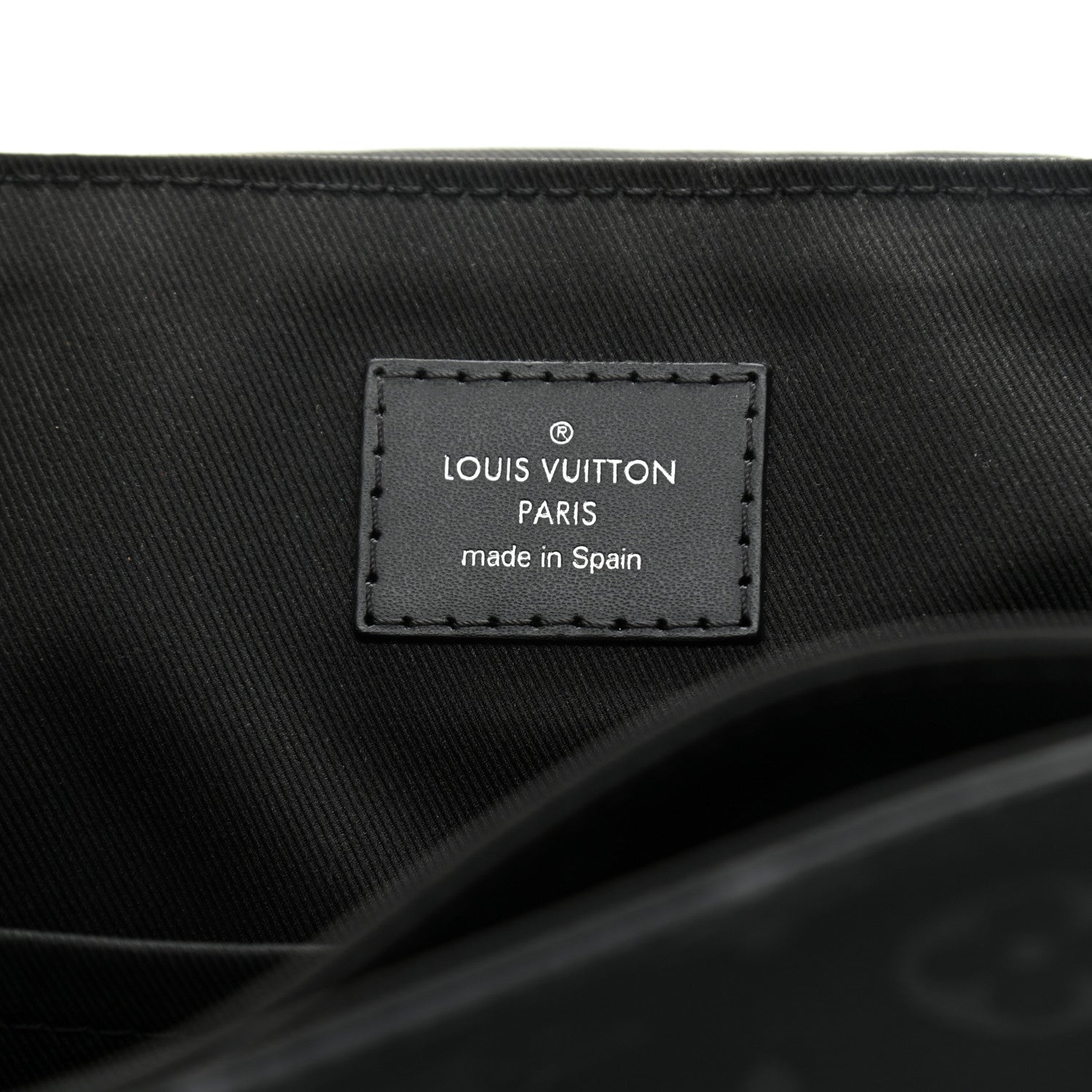 Louis Vuitton Monogram Eclipse District PM Black 6 of 12