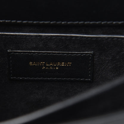 Saint Laurent Calfskin Medium Monogram Sunset Black 7 of 13