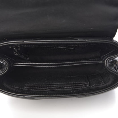 Saint Laurent Calfskin Y Quilted Monogram Toy Loulou Crossbody Bag Black 5 of 10