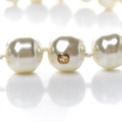 Gucci Pearl GG Sylvie Necklace 4 of 6