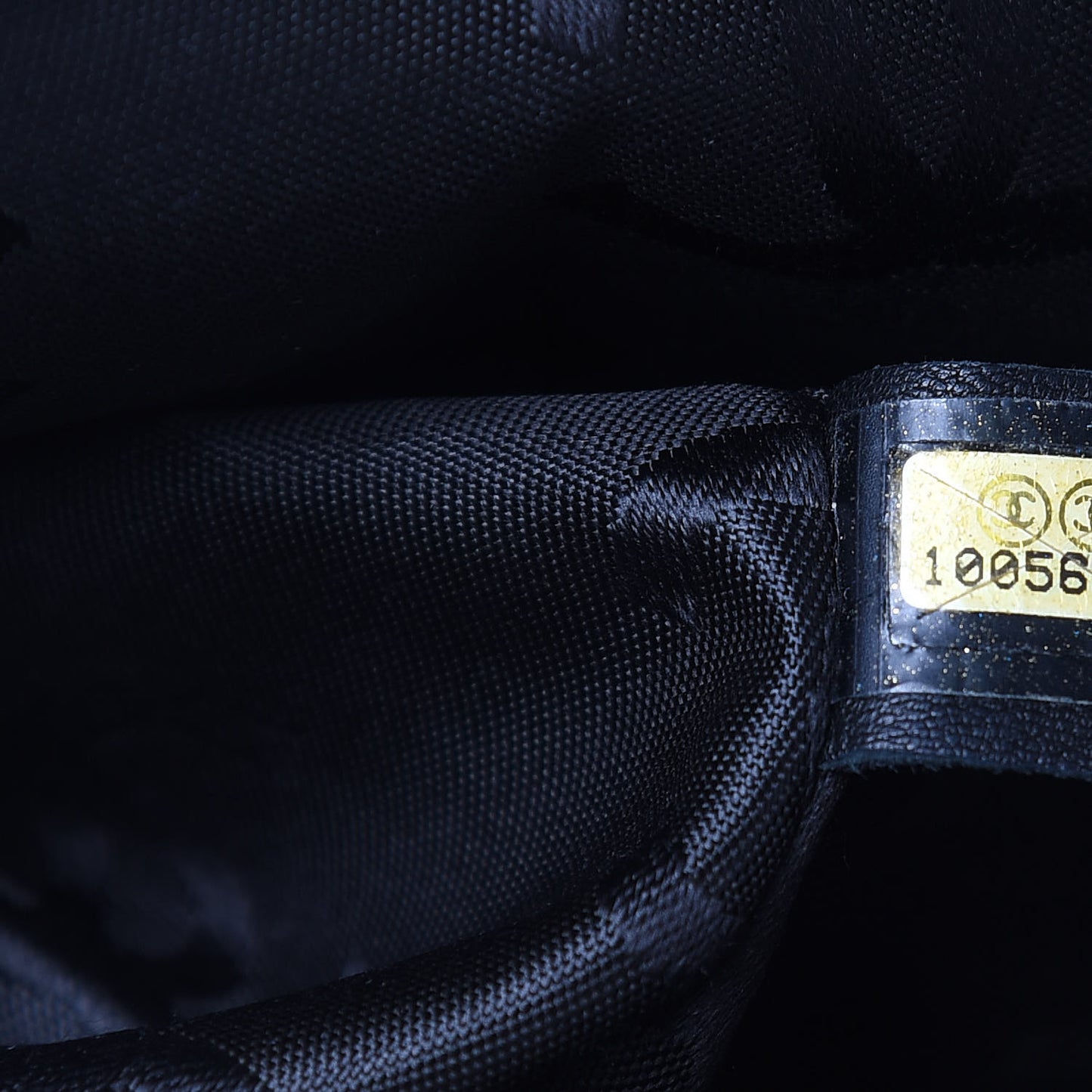 Caviar Large CC Shoulder Bag Black