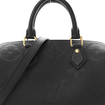 Louis Vuitton Empreinte Monogram Giant Speedy Bandouliere 25 Black 7 of 10