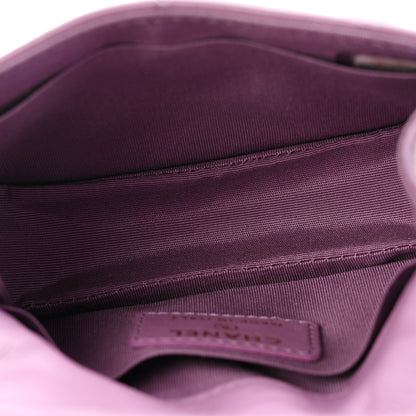 Chanel Shiny Lambskin Quilted Extra Mini Flap Purple 5 of 12