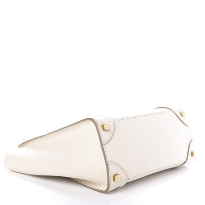 Celine Goatskin Micro Luggage White 4 of 12