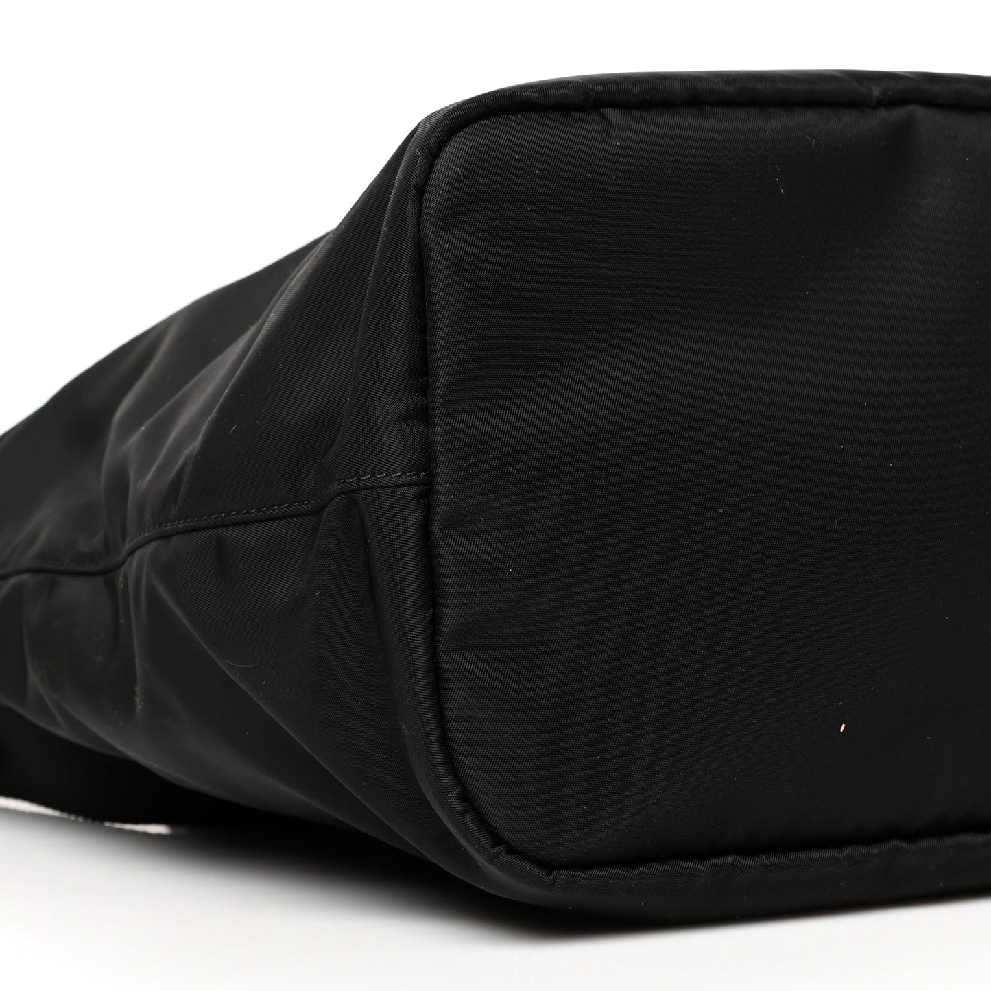 Tessuto Nylon Saffiano Tote Black
