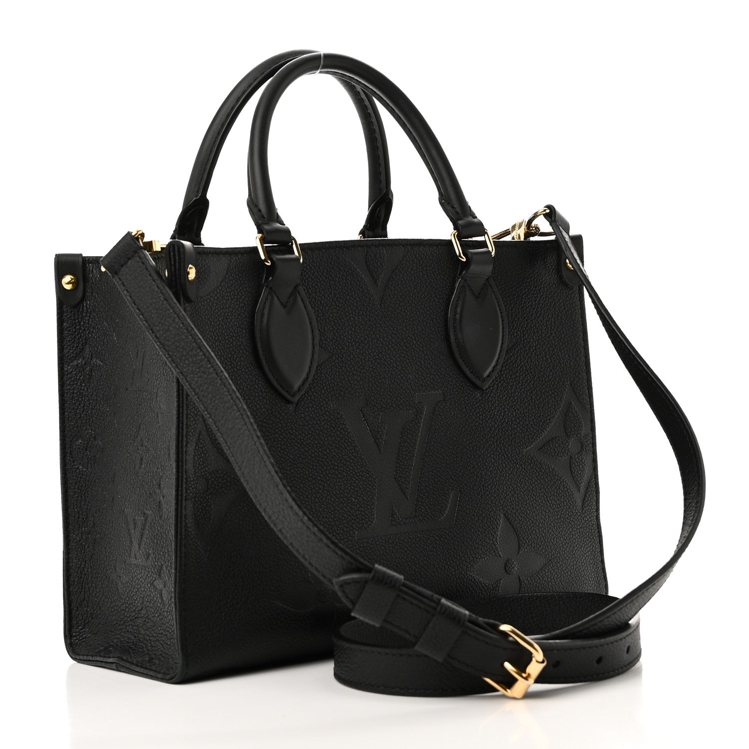 Louis Vuitton Empreinte Monogram Giant Onthego PM Black 3 of 11