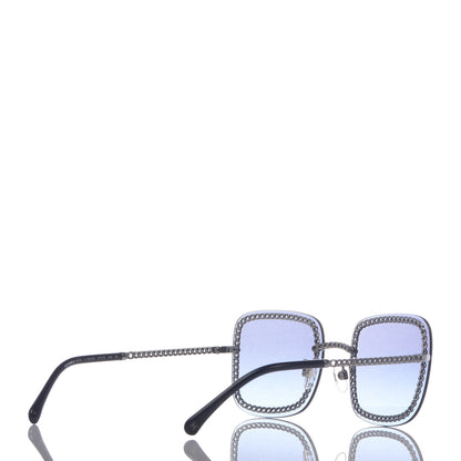 Chanel Chain Square Sunglasses 4244 Blue 4 of 8