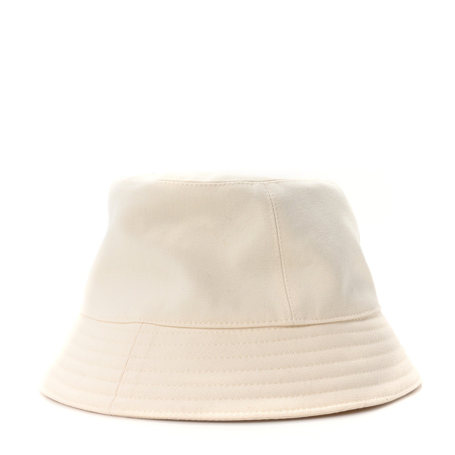 Hermes Cotton Elena Bucket Hat 59 White 4 of 8