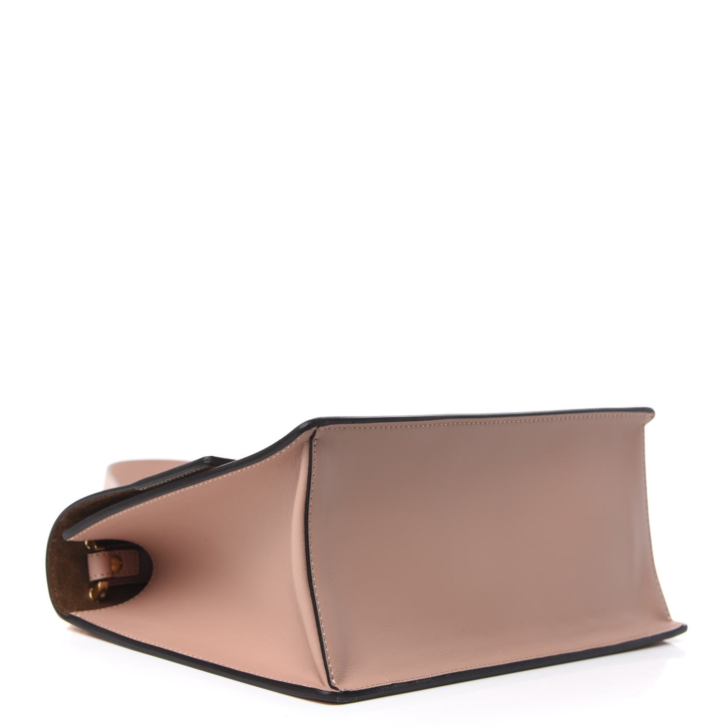 Fendi Vitello Grace Matte Kan U Shoulder Bag Rosa Bourbon 4 of 12