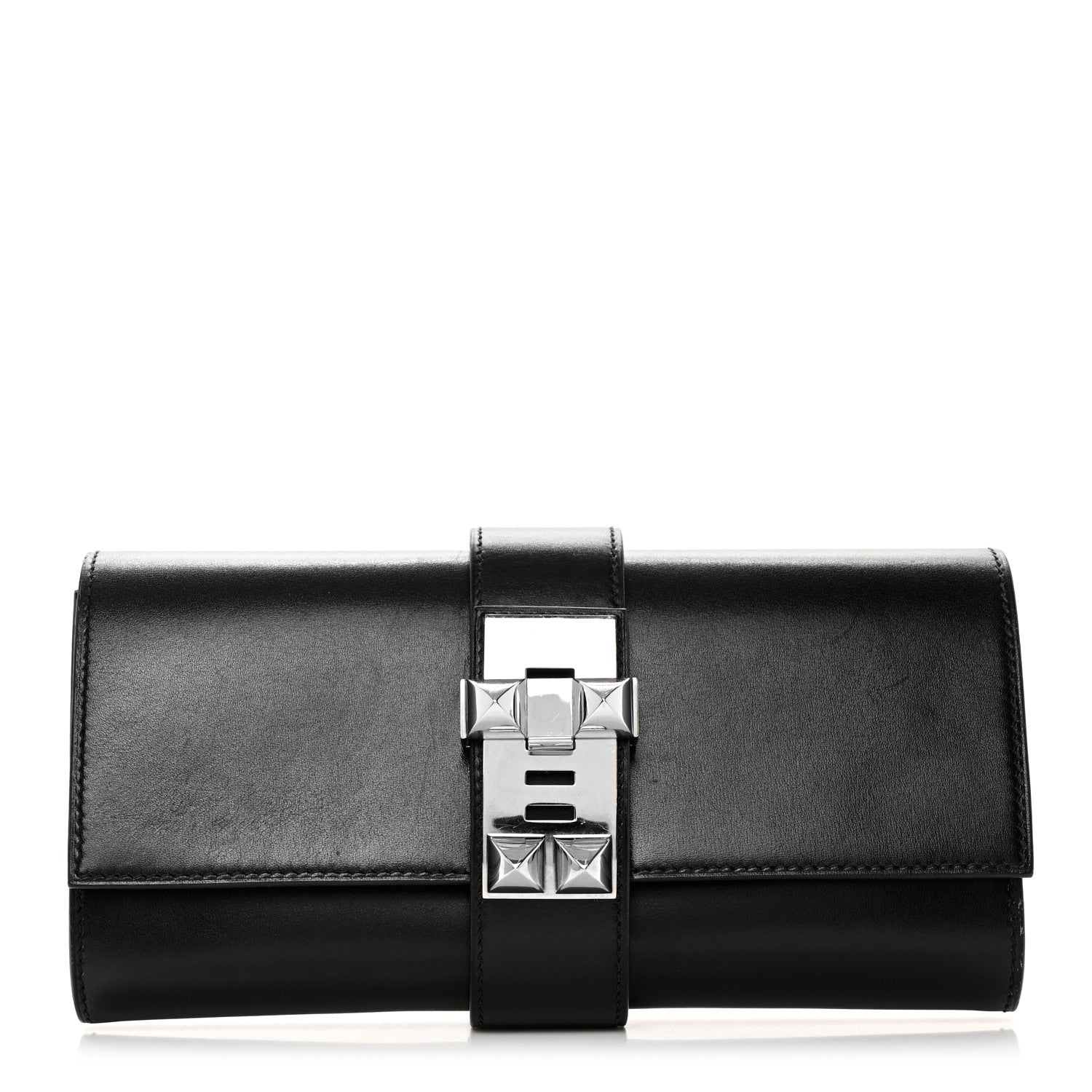 Hermes Box Medor 23 Clutch Black 1 of 9