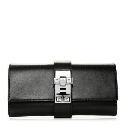 Hermes Box Medor 23 Clutch Black 1 of 9
